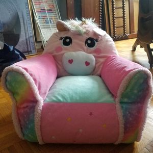 Unicorn bean bag chair